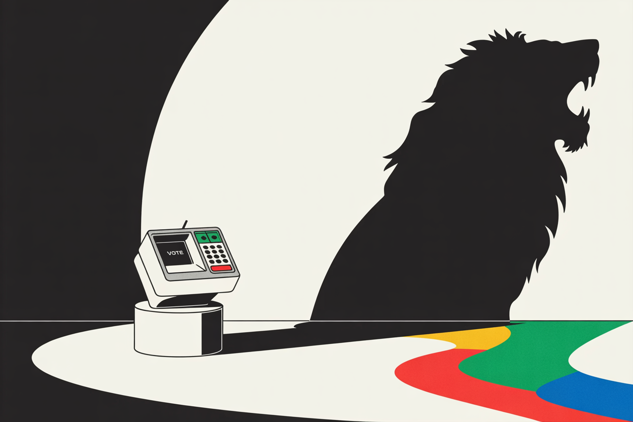 O IMPOSTO E A URNA: QUANDO O LEÃO AJUDA – E QUANDO MORDE