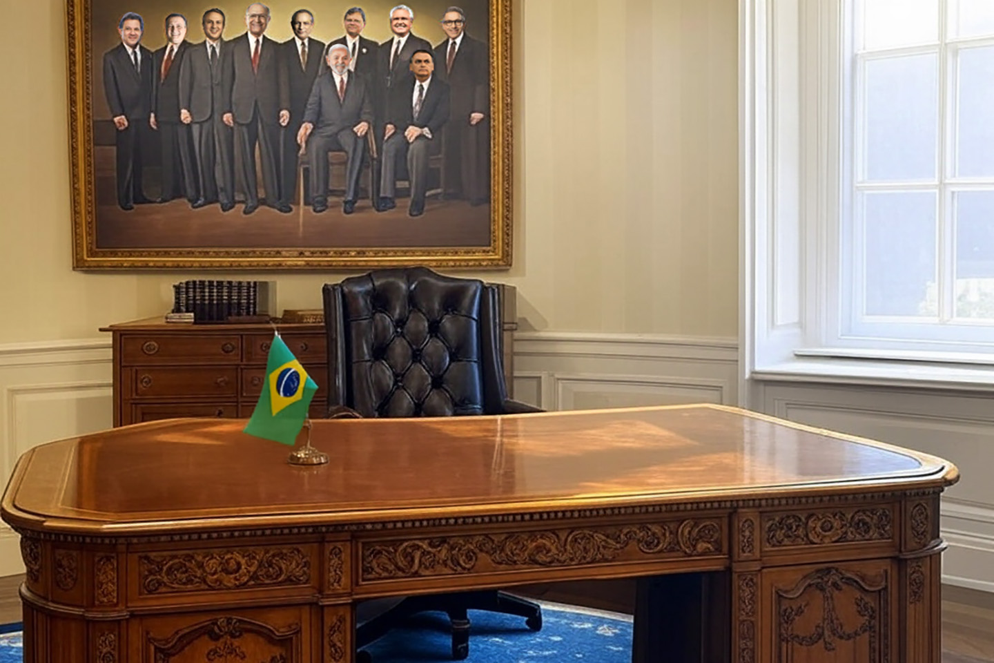 O PRIMEIRO RETRATO NA PAREDE